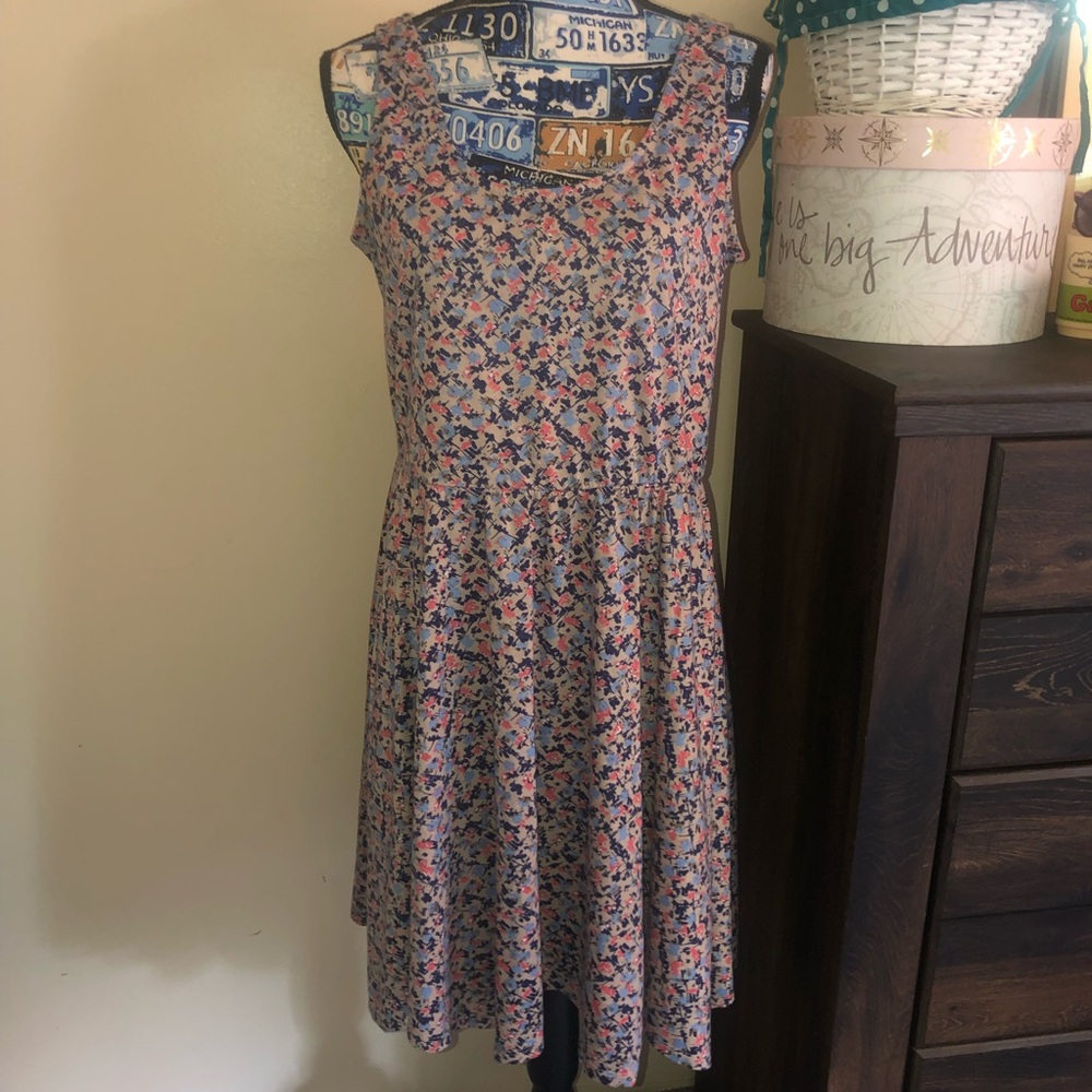 🌸5/$25🌸 Xhilaration Floral Knit Sleeveless Dress